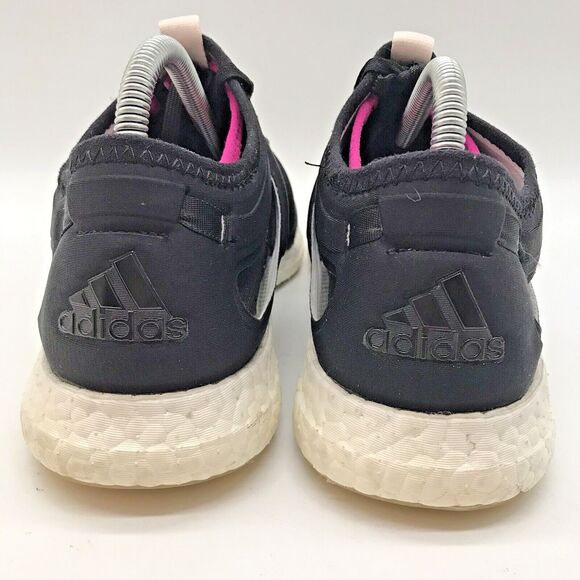 adidas Boost Climachill Sneakers Women's 8.5 Black Pink Low Running Shoes S74471 - Picture 4 of 13